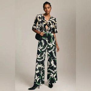 FARM Rio Botanical Toucan Print Jumpsuit